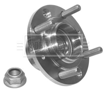 BORG & BECK Комплект подшипника ступицы колеса BWK852